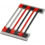 SCHROFF 24568356 19 colių 2U fiksuotas tvirtinimo bėgelis serverių ir tinklo spintoms, plieninis, juodas RAL 9005, milteliniu būdu dažytas, 482,6 mm ilgio