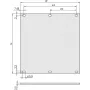 SCHROFF priekinis skydas 3U 63HP anoduotas aliuminis 30808067