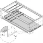 SCHROFF Montavimo plokštė Standard 220T 63TE 34562751
