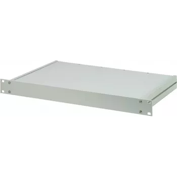 SCHROFF MultipacPRO 1U 220D paprasti dangčiai, plienas, šviesiai pilkas RAL 7035, rinkinys iš 2 20860601