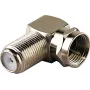 Schwaiger WAD8321 531 F tipo koaksialinis kištukas 75 omų, užsukamas 7 mm kabeliui