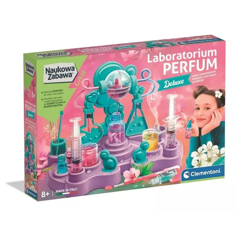 Science & Play Perfume Laboratory Deluxe Polish Language Clementoni 50396