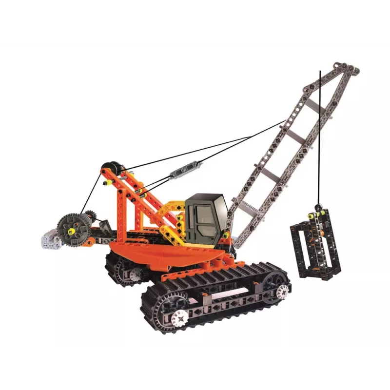 Mokslinės pramogos mechanikos laboratorija Vikšrinis kranas Clementoni 50402