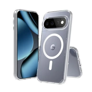 SCREENOR Bumper Case, skirtas Google Pixel 11 Pro, magnetinis, permatomas