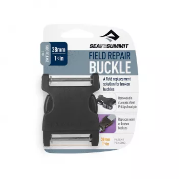 Sea to Summit Field Repair Buckle 2 Pins 38mm Black