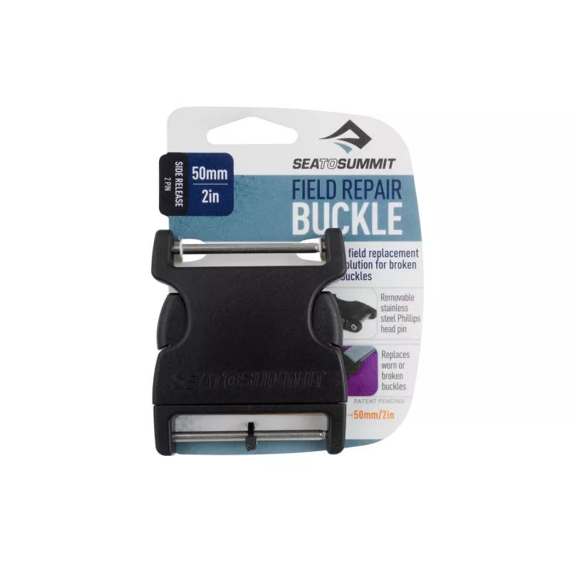Sea to Summit Field Repair Buckle 2 Pins 50 mm Black
