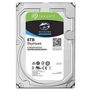 Seagate SkyHawk 8TB stebėjimo HDD, 3,5 colio, SATA 6Gb/s, 7200RPM, 256MB podėlis