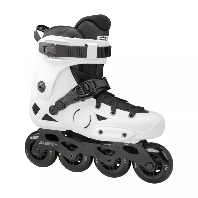 SEBA E3 80 PREMIUM Inline Skates 43 White