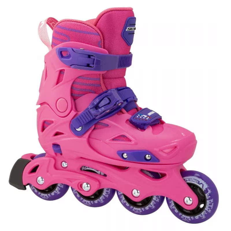 SEBA STJ Rollers 31-34 Black-Red
