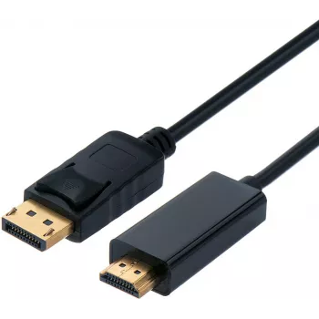 SECOMP STANDARD DisplayPort kabelis DP į HDTV, ST/ST, juodas, 3 m (S3677)