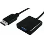 SECOMP STANDARD DisplayPort į VGA adapterio kabelis, DP vyriškas į VGA moterišką, 1m, juodas (S3201-10)