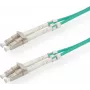 SECOMP STANDARD Fiber Optinio Patalpo Kabelis OM3 50/125µm LC/LC Duplex Turkio Spalvos 2m S1802