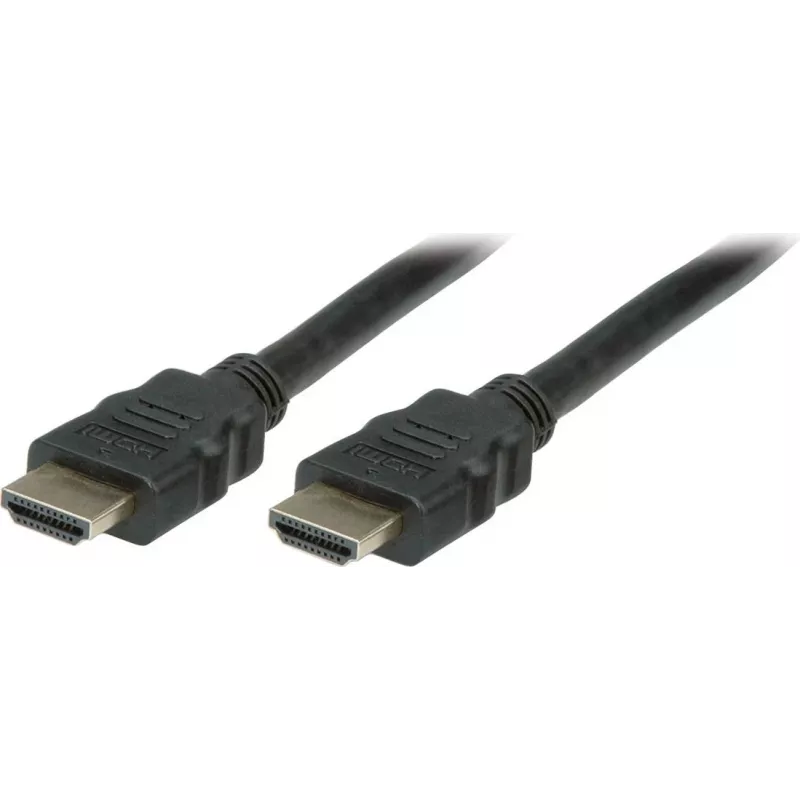 SECOMP STANDARD HDMI Ultra HD kabelis su Ethernet, ST/ST, juodas, 5 m (S3703)