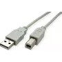 SECOMP STANDARD USB 2.0 kabelis, Type A-B, smėlio spalvos, 4,5 m (S3105)