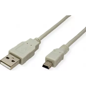 SECOMP STANDARD USB 2.0 kabelis, Type A į 5-Pin Mini, 3 m (S3143)