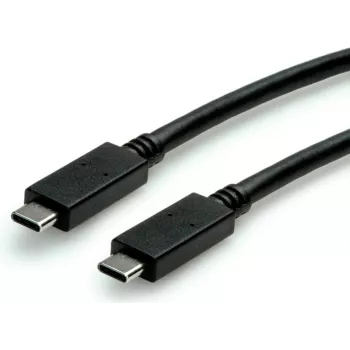 SECOMP STANDARD USB-C į USB-C 3.2 Gen 2 kabelis, E-Mark, 10Gbps, 100W PD, 0,5m, juodas S3520