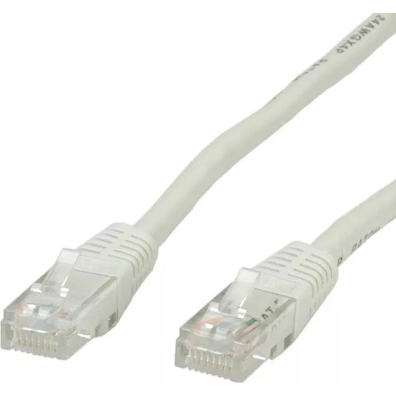 SECOMP STANDARD UTP tinklo kabelis Cat.5e, smėlio spalvos, 1 m (S1401)