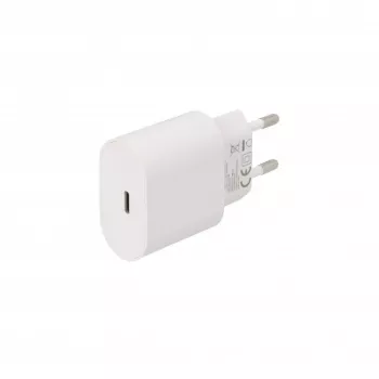 SEEK TOTI 20W USB-C PD nešiojamasis sieninis greitasis įkroviklis, baltas