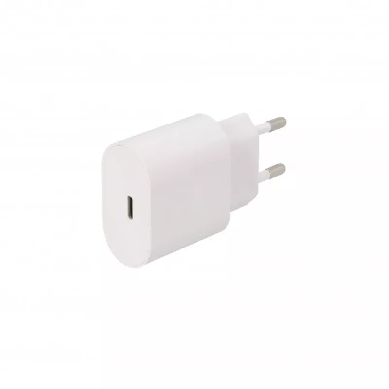 SEEK TOTI 20W USB-C PD nešiojamasis sieninis greitasis įkroviklis, baltas