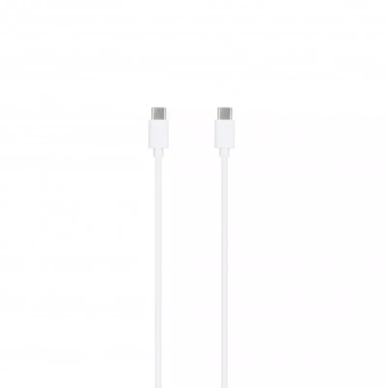 SEEK TOTI Type-C į Type-C 1m PVC duomenų kabelis 3A baltas