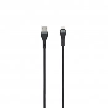 SEEK TOTI USB-A į Lightning 2m Pintas Laidas 2A (Ne-MFI) Juodas