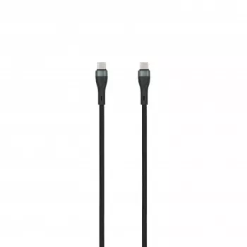 SEEK TOTI USB-C į USB-C 2m Pintas Laidas 3A Juodas