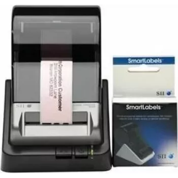 Seiko Instruments rausvos spalvos tiesioginės terminės etiketės, skirtos Smart Label Printer 100, 120, 200, 220, 620, 650SE, EZ30, Pro (54 mm x 101 mm, 220 etikečių/ritė, 1 ritė) 42100602