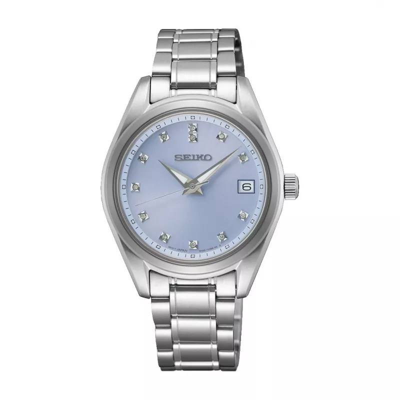 SEIKO Moteriškas Laikrodis SUR581P1 32mm Nerūdijančio Plieno Kvarcinis
