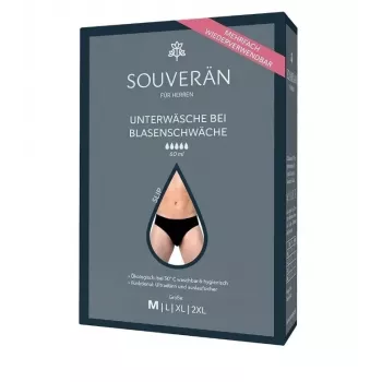 Selenacare Bladderleak Underwear Slip Juoda / M