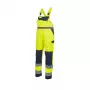 Semi-Combination Drogowiec 11-000024-XL ryškiai oranžinės/tamsiai mėlynos spalvos darbo kombinezonas su seilinuku ir petnešomis XL