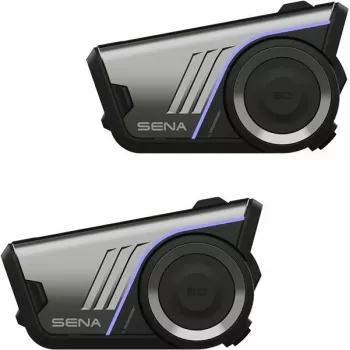 SENA 60S Dual Pack Motociklo Bluetooth ir Mesh Interkomo Šalmo Ausinės su Harman Kardon Garsu