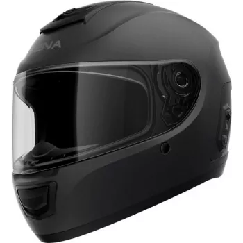 SENA Momentum EVO Motociklininko išmanusis šalmas, pilnas veidas, „Mesh“ domofonas, Bluetooth 5.0, matinė juoda, M dydis, ECE