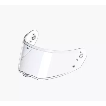 SENA skydelis SPECTER šalmui, skaidrus - polikarbonato skydelis, anti-fog ir anti-scratch, UV apsauga, įrankių nereikalaujantis ClickRelease montavimas