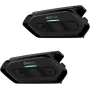 SENA SPIDER RT1 Mesh motociklų domofonas dvigubas rinkinys – Bluetooth 5.2, Mesh domofonas, iki 12 val. pokalbio laiko