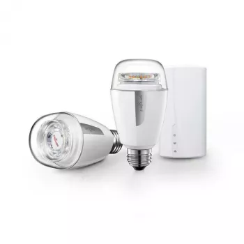 Sengled Element rinkinys – 2x 9W A19 pritemdomos išmaniosios LED lemputės + Zigbee šliuzas, 2700K švelni balta, 60W ekvivalentas