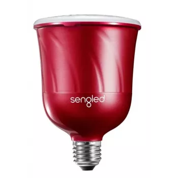 Sengled Pulse Master Red išmanioji LED lemputė su JBL garsiakalbiu, 600 liumenų, 2700K, BR30, E26