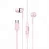 Sennheiser CX 80U laidinės ausinės su mikrofonu ir nuotolinio valdymo pulteliu, Sakura rožinė, 17 Hz - 20 kHz