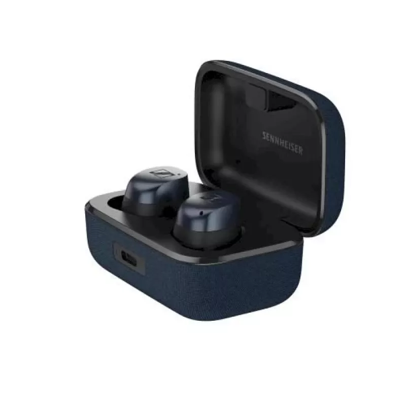 Sennheiser MOMENTUM True Wireless 4 – belaidės ausinės su Adaptive ANC ir aptX Lossless, Denim