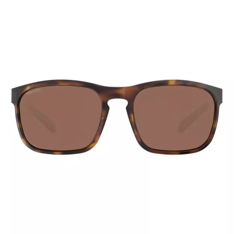 SERENGETI Man SS750002-S Akiniai - Satin Black, Drivers Gold Photochromic Polarizuoti