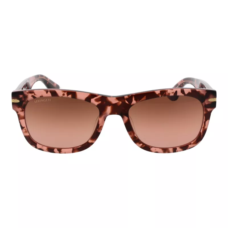 SERENGETI Unisex SS549002 Akiniai nuo saulės - Fotochrominiai poliarizuoti mineralinio stiklo lęšiai - 53/18/140 mm