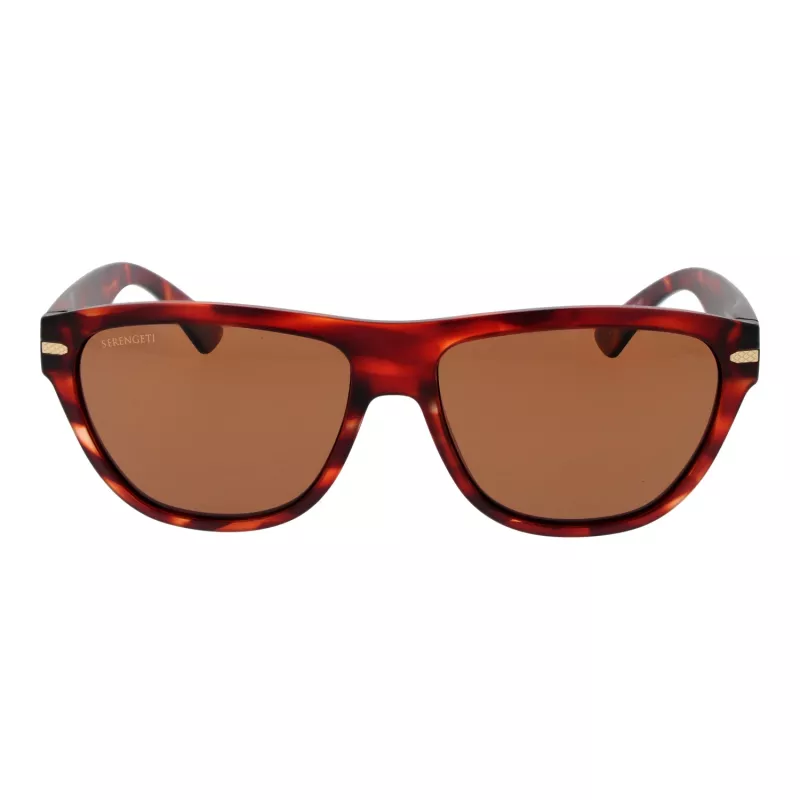 SERENGETI Unisex akiniai nuo saulės SS601002 Fotochrominiai poliarizuoti mineralinio stiklo lęšiai 57mm