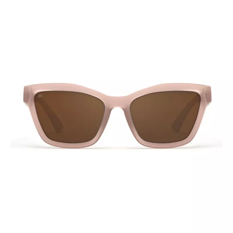 SERENGETI Women's SS537001 Cat Eye Akiniai - Fotochrominiai, Poliarizuoti, Mineralinio Stiklo Lęšiai