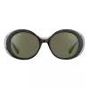 SERENGETI Women's SS541001 Cat Eye Sunglasses - Drivers Brown Photochromic Polarized