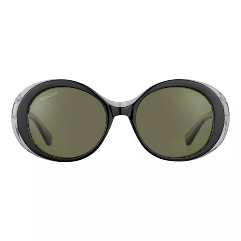 SERENGETI Women's SS541001 Cat Eye Sunglasses - Drivers Brown Photochromic Polarized
