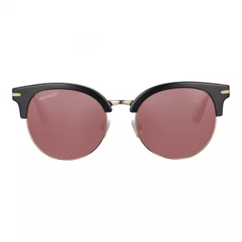 SERENGETI Women's SS560001 Akiniai - Havana Acetato Rėmelis, Rudi Fotochrominiai Mineralinio Stiklo Lęšiai, 53mm