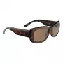 SERENGETI Women's SS749002-S Akiniai - Fotochrominiai Poliarizuoti Pilki, Blizgaus Juodo Rėmelio