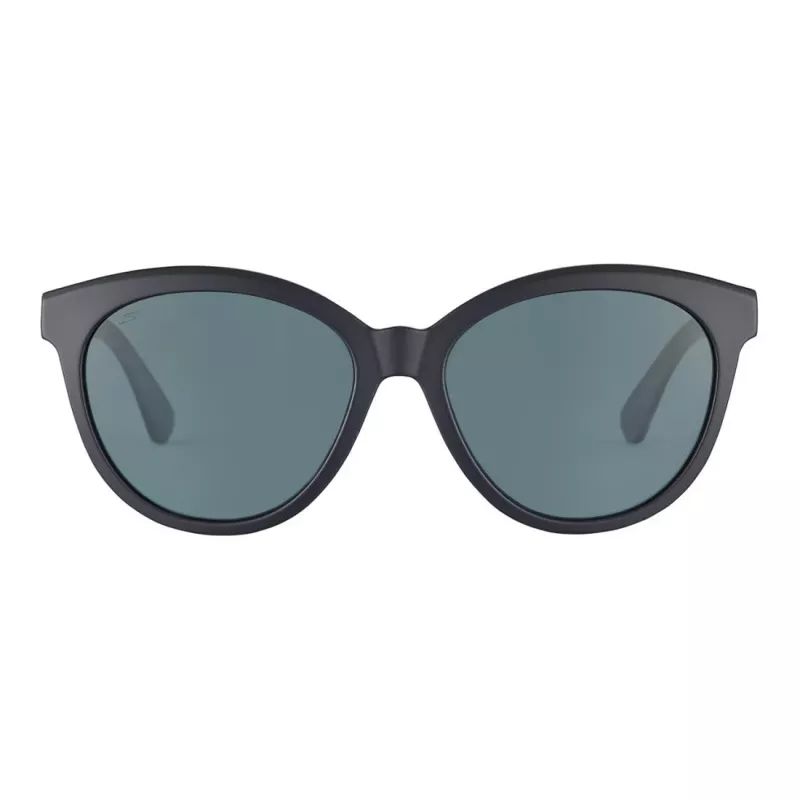 SERENGETI Women SS573003 Akiniai nuo saulės - Fotochrominiai poliarizuoti mineralinio stiklo lęšiai - Juodas acetatinis rėmelis - 56/17/140 mm