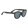 SERENGETI Women SS573003 Akiniai nuo saulės - Fotochrominiai poliarizuoti mineralinio stiklo lęšiai - Juodas acetatinis rėmelis - 56/17/140 mm