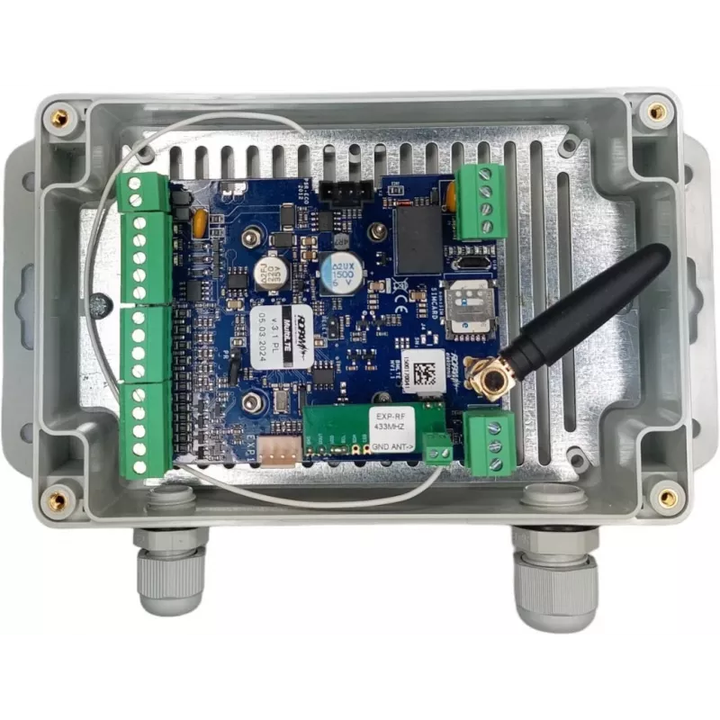 Set MultiLTE-RF/AT-GSM-MINI90 su maitinimo šaltiniu