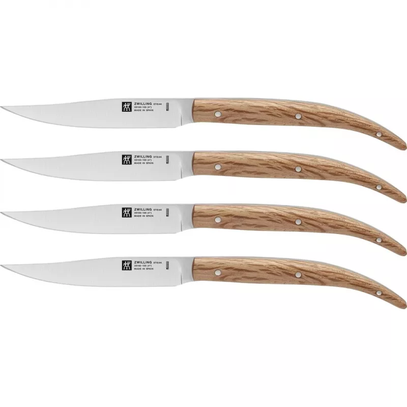 4 vnt. Zwilling steiko peilių rinkinys - 10 cm